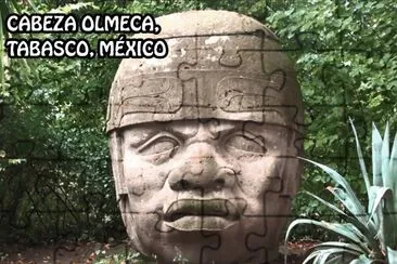 CABEZA OLMECA jigsaw puzzle