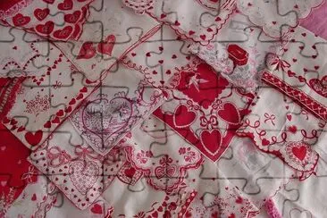 Vintage Valentine Hankerchiefs