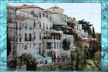 PRADO DEL REY (CÃDIZ) â€“ SUS CASAS BLANCAS jigsaw puzzle