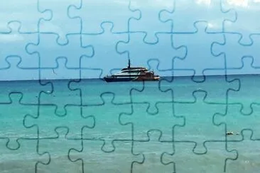Transbordador en Playa del Carmen.