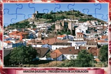 ARACENA (HUELVA) â€“ PRECIOSA VISTA DE LA POBLACIÃ“N