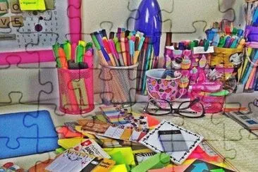 ArtÃ­culos Escolares varios jigsaw puzzle