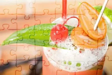 cocktail jigsaw puzzle