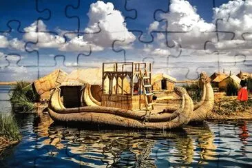 Balsas de Totora, Islas Flotantes de los Uros