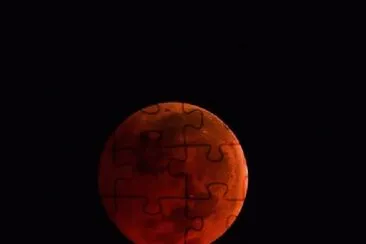 La Luna, vista espectacular