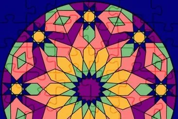 פאזל של Mandala