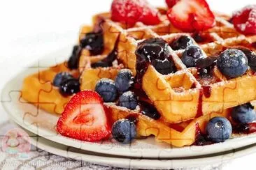 waffle jigsaw puzzle