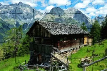 Valle de Anterselva(Tirol sur) jigsaw puzzle
