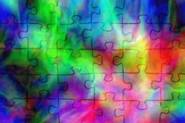 Bunt jigsaw puzzle