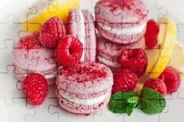 פאזל של macarons