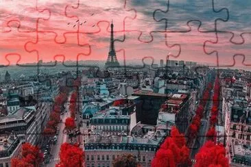 Paris France jigsaw puzzle