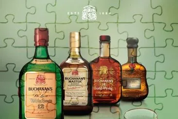 Buchanan 's, las 4 hermanas, Whisky EscocÃ©s jigsaw puzzle