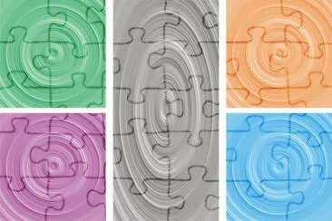 é›™è‰²è£½é™¶è¼ª jigsaw puzzle
