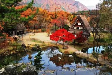 פאזל של Shirakawa-JapÃ³n