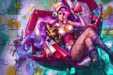Miss F jigsaw puzzle
