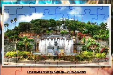 LAS PALMAS DE GRAN CANARIA â€“ CIUDAD JARDÃN jigsaw puzzle