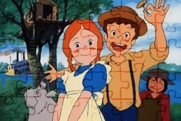 Tom Sawyer jigsaw puzzle