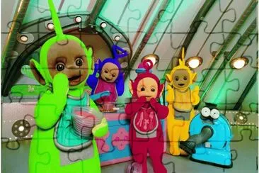 Les tÃ©lÃ©tubbies jigsaw puzzle