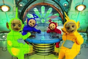 Les tÃ©lÃ©tubbies jigsaw puzzle