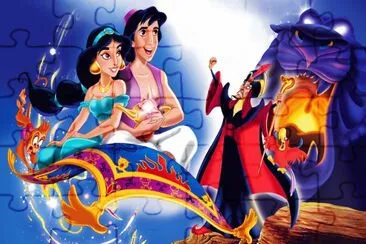 Aladdin jigsaw puzzle
