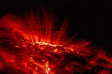 Lava ardiente jigsaw puzzle