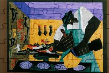 Jacob Lawrence 1917-2000 jigsaw puzzle