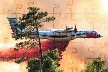 AVIÃ“N BOMBERO jigsaw puzzle