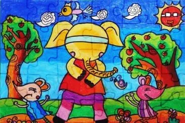 å…’ç«¥ä½œç•« jigsaw puzzle