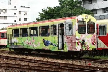 פאזל של å°ç£é˜¿é‡Œå±±å°ç«è»Š