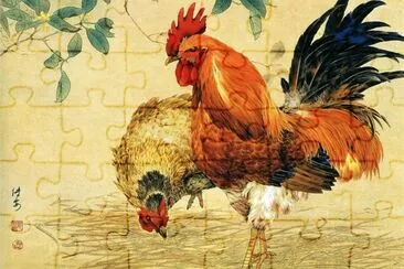 ä¸­å¼å·¥ç­†è—è¡“ jigsaw puzzle