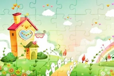 å½©è‰²çŸ¢é‡åœ– jigsaw puzzle