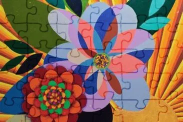 draw jigsaw puzzle