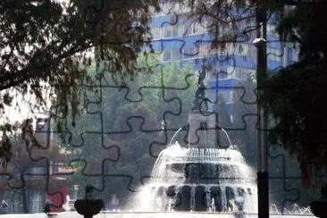 Fuente de la Diana Cazadora, Ciudad de MÃ©xico. jigsaw puzzle