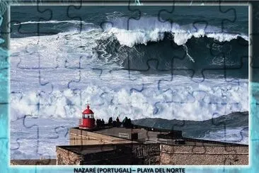 NAZARÃ‰ (PORTUGAL) â€“ PLAYA DEL NORTE