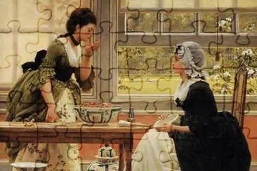 George Dunlop Leslie 1835-1921 jigsaw puzzle