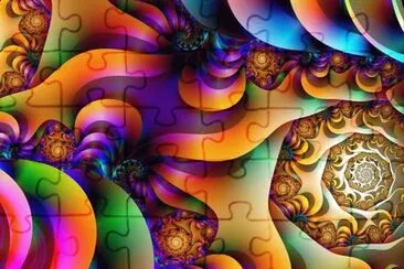 Bunt jigsaw puzzle