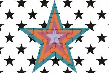 äº”è§’æ˜Ÿ jigsaw puzzle