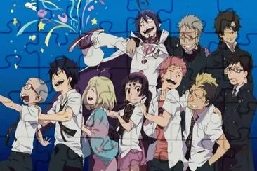Ao no exorcist jigsaw puzzle