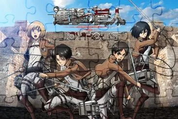 Attack on titan 2 jigsaw puzzle
