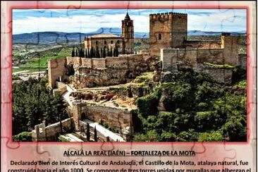 ALCALÃ LA REAL (JAÃ‰N) â€“ FORTALEZA DE LA MOTA jigsaw puzzle