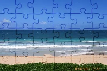 Playa en San Juan, Puerto Rico.