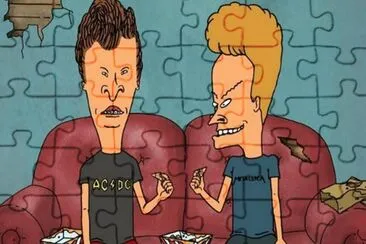 Beavis and Butthead jigsaw puzzle