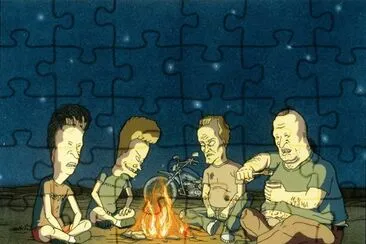 Beavis and Butthead 2 jigsaw puzzle
