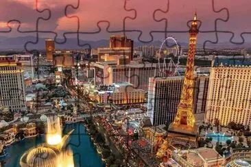 La preciosa ciudad de Las Vegas