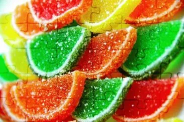 Candy jigsaw puzzle