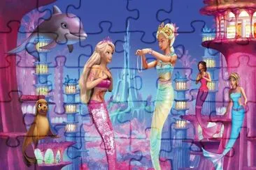Barbie sirena jigsaw puzzle