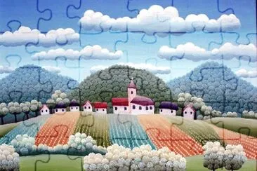 å…‹ç¾…åœ°äºžè—è¡“ jigsaw puzzle
