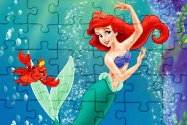 Ariel jigsaw puzzle