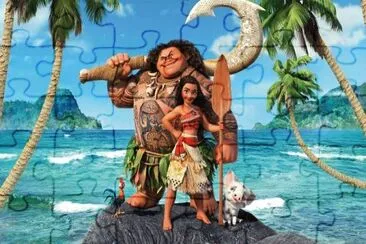 Moana jigsaw puzzle
