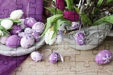 Bunt jigsaw puzzle